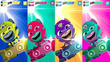 Colors Reaction Talking Tom Hero Dash New Update 2020 -SUPER GINGER Android iOS Gameplay HD