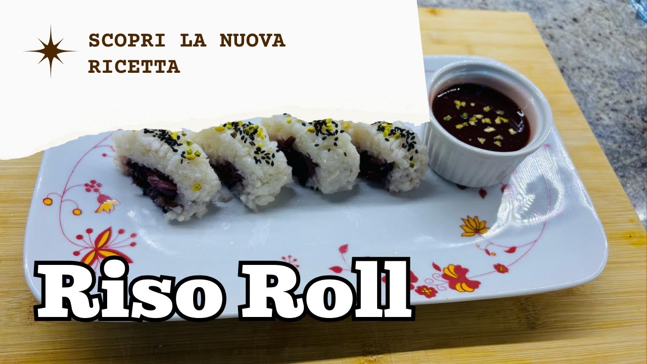 Riso Roll al radicchio brasato (VEGANA) | Facile e veloce