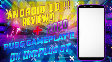 Android 10 Update Is Here For OnePlus 5T || PUBG Gameplay After The Update!!! || 2020