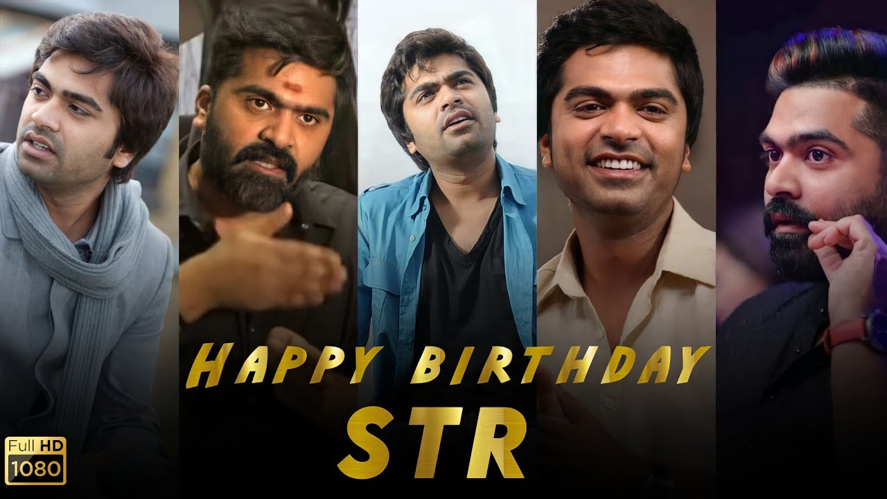 Happy birthday simbu whatsapp status tamil  simbu birthday whatsapp status  kali official