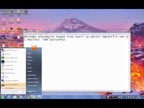 Ip Adresi Nasıl Öğrenilir?