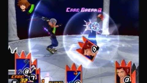 Kingdom Hearts RE:CoM - Riku VS Axel (English/Proud)