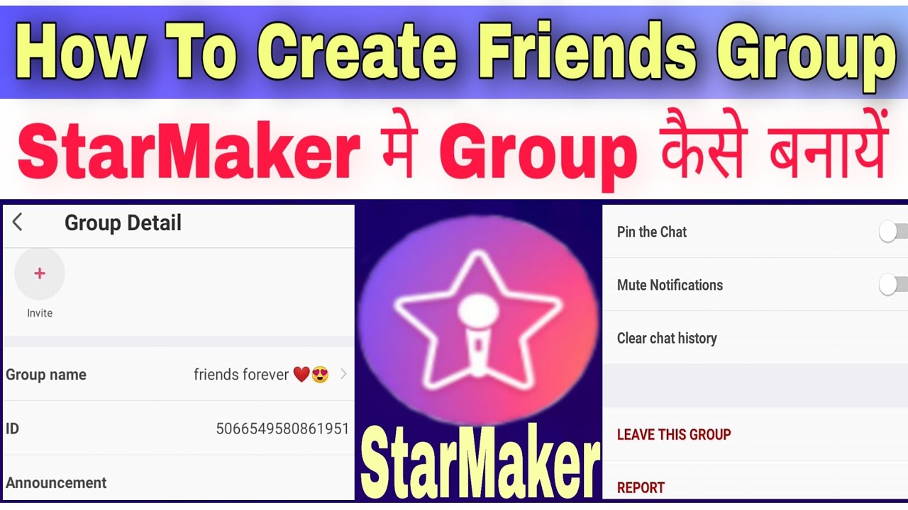 StarMaker || How to create Group in Starmaker || How to Create Friends Group on Starmaker