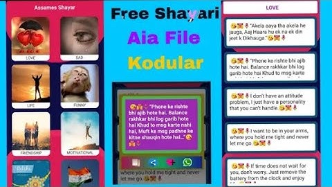 Dyanamic Sayari free aia file kodular with database