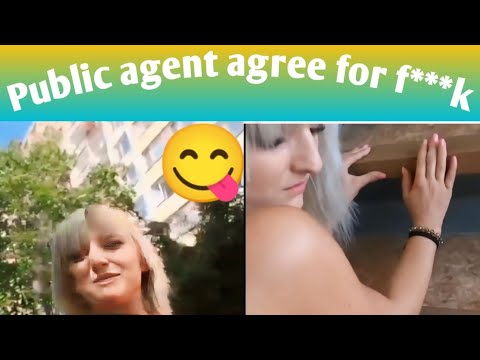 Hot sexy video with public agent | publicagent agree for.... 😋
