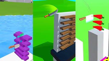 Slice It | Slice All | Slicer Knife - All Levels Gameplay Android, iOS