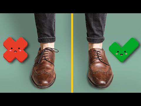 Video: Come Evitare che le Scarpe Eleganti Si Pieghino: 13 Passaggi (Illustrato)