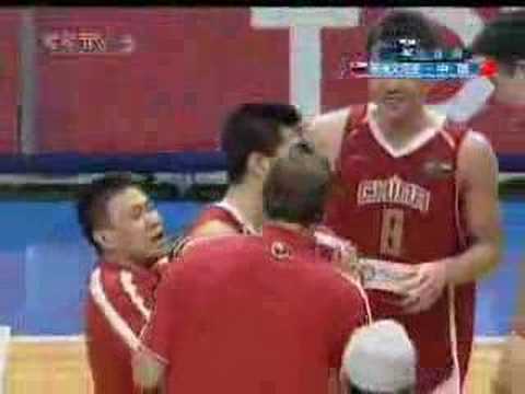 FIBAShipeng Wang buried a 3-pointer at the final buzzer