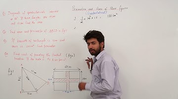 Mensuration I Class 9th I Maths I ICSE I Chapter 20 | Perimeter And Area of Plane Figures I L311