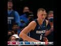 Luka Doncic INSANE PASS TO KRISTAPS #shorts