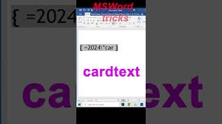 #How to convert numbers to words in MS Word#MS Words Tutorial