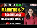 CUET UG 2026 Marathon | Accountancy Final Revision | CUET Important Questions | Divya Ma'am