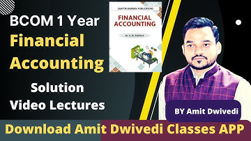 bcom 1st year dr sm shukla book solution ! #shorts