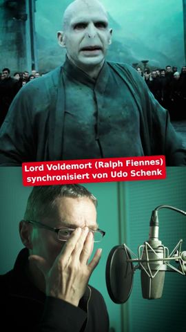 Udo Schenk synchronisiert Lord Voldemort (Ralph Fiennes) aus \