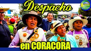 LO MEJOR DESPACHO EN CORACORA  2023 CON BOMBO Y QUENA EN LA  FIESTA PATRONAL /  HUAMANI PRODUCCIONES