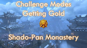 Getting Gold - Shado Pan Monastery Challenge Mode [Protection Paladin]