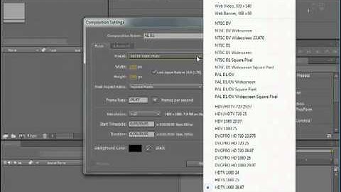 atomictraining.com | After Effects CS5 Training - Creating a New Composition