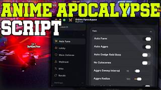[🌑MOON SLAYER] Anime Apocalypse OP Script Auto Farm, Kill All &amp; Esp - Roblox 2026