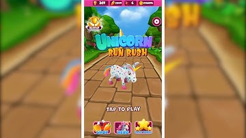 Unicorn Run Rush: Endless Runner Games