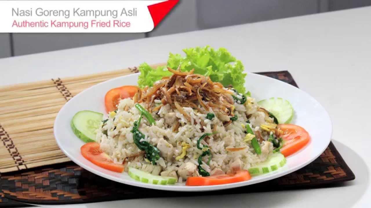 Tasty Treat Nasi Goreng Kampung  Asli YouTube