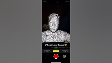 Apple LiDAR Sensor Is INSANE  #apple #lidar #iphone #techreview #sensor #ar #camera #shorts #crazy