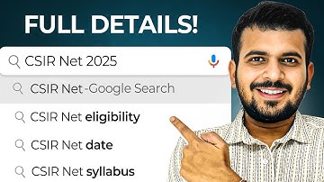 What is CSIR NET/JRF 2025 - Complete Details, Career Opportunities & Eligibility Criteria