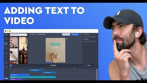 How to add text to a video online for free