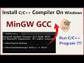 How to Install MinGW GCC Compiler on Windows 11 | Install C/C++ Compiler On Windows 11