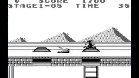 Monster Pitfall - Bit Corporation Gamate - MAME MESSUI64 v0.171 emulator