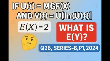 ISS 2024 Statistics Paper I (B Series) – Question 26 Solved | Expectation Problem | Stats Corner