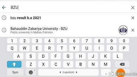 BZU RESULT B.A&B.Sc 2021/ Agar B.A&BSc 2021 ka result A Jaaye to kaise check Karenge 08 February