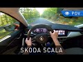 Škoda Scala 1.5 TSI 150 KM Style (2020) - POV Drive | Project Automotive