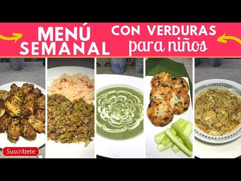 Menú Semanal con