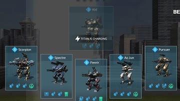 War Robots Test Server | New Robot Scorpion Gameplay | War Robots