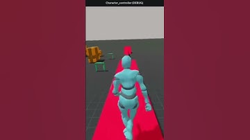 Godot 4.x third person controller #gdscript #godotengine #gaming #gamedev #indiegame #godot4 #godot