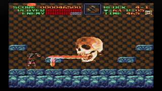 Super Castlevania IV (Death Breath, No Subweapons, No Damage)