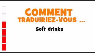 TRADUCTION ANGLAIS+FRANCAIS = Soft drinks screenshot 2