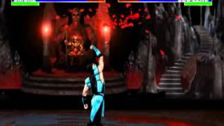 Ultimate Mortal Kombat 3 arcade classic Sub Zero playthrough no block