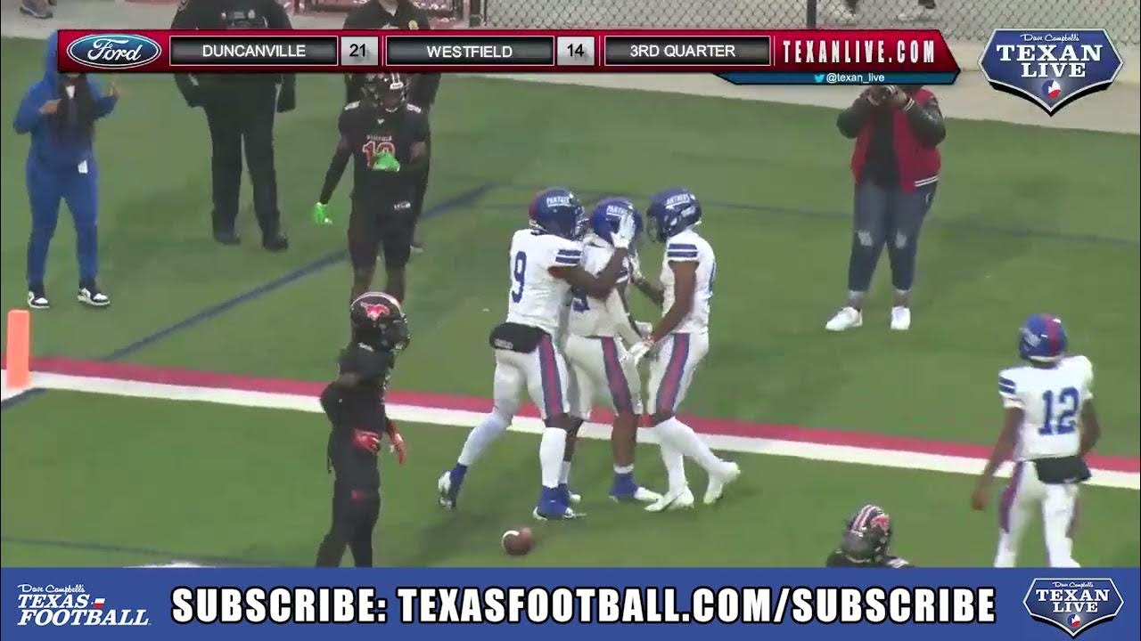 Duncanville vs Westfield 2022 6A Region II Final Highlights YouTube
