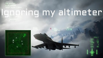 Check your altimeter. You