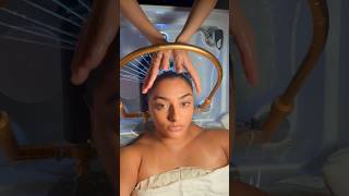Viral head spa in NYC 🧖♀️