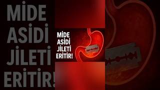 MİDE ASİDİ JİLETİ ERİTİR!😱 #mide #ilginçbilgiler #sağlık #mideasidi #shorts #shortsvideo #keşfet