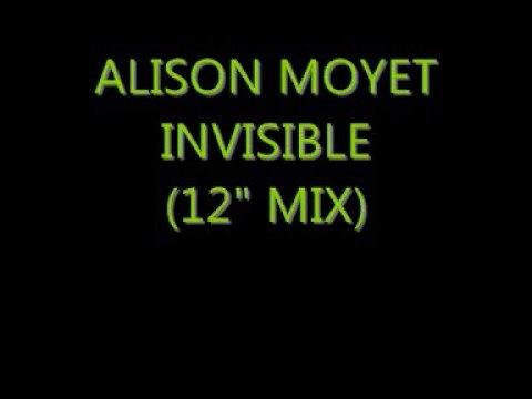 Alison Moyet - Invisible (12" mix)