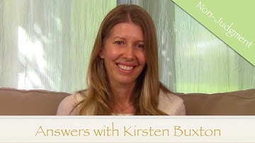Non-Judgment - ACIM Kirsten Buxton A Course in Miracles, Non-Dual