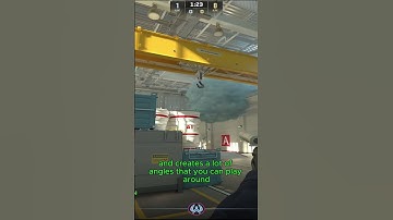 Most Powerful Retake Smoke on Nuke #cs2 #cs2nades #cs2smokes #cs2nuke