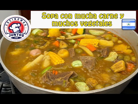 ¡Hoy toca Sopa de Res! La favorita de mi familia ❤️