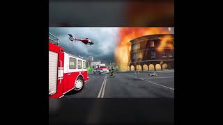 City Rescue Fire Truck Games - Fireman Rescue Games 2023 | 05 Sec Gameplay Square screenshot 5