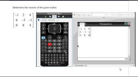 Inverse - TI Inspire
