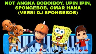 Not Pianika Boboiboy, Upin Ipin, Spongebob dan Omar Hana Versi DJ Spongebob screenshot 1