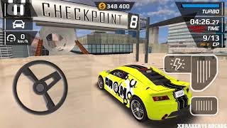 Car Driving Simulator - Stunt Ramp | Smash Car Hit: Yellow Sport Car Driving - Android GamePlay 2019 screenshot 3